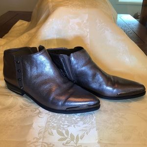 Fergie Metallic booties